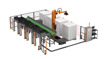 Mobile Mobi Depalletizing Robot