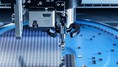What are the effects of mechanical stress on the 3D warpage of ceramic substrates?